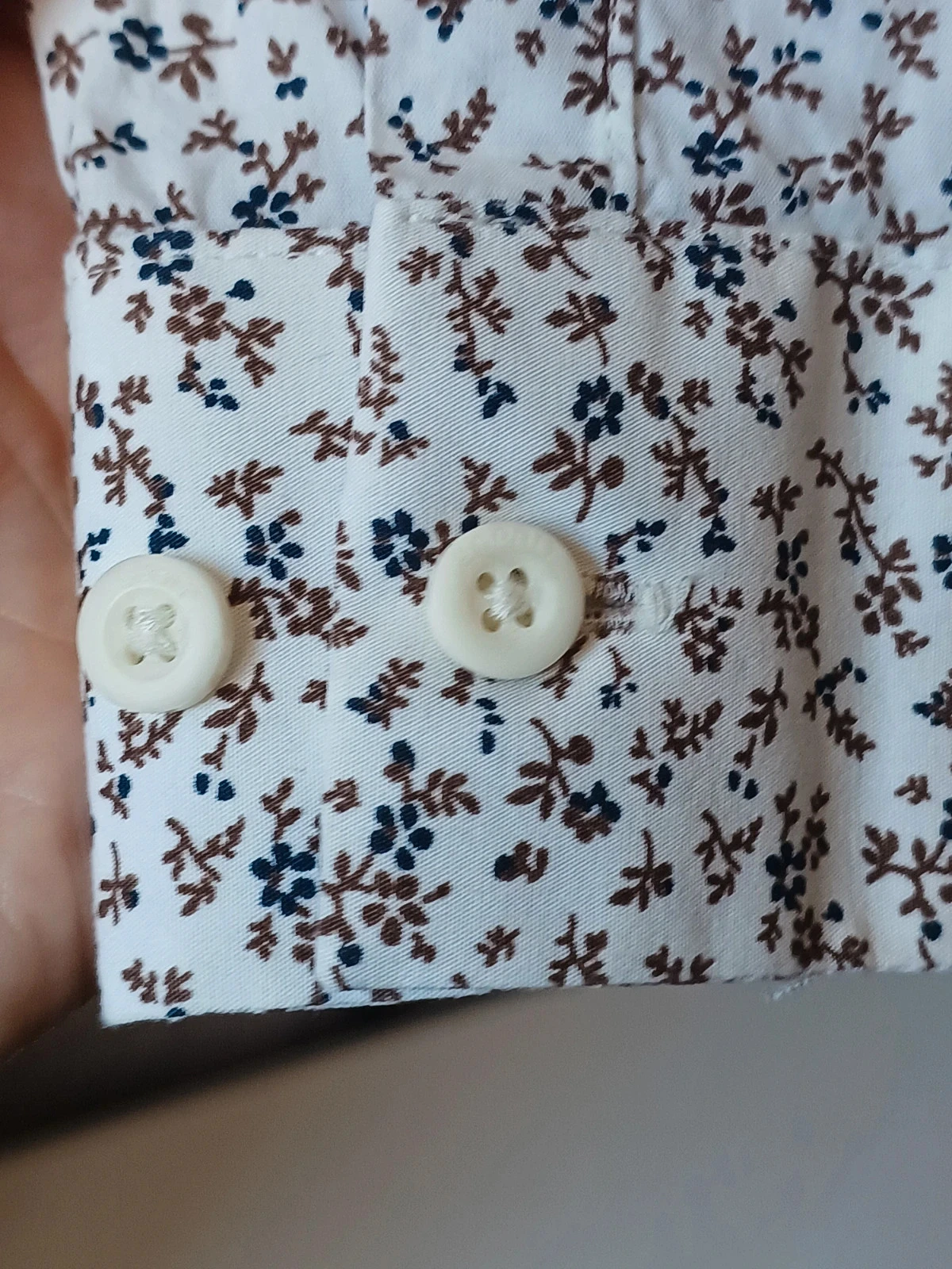 Camisa florida masculina Esprit tamanho Xl – photo 5